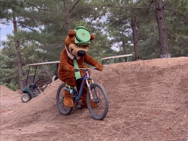 Bike Track at Jellystone Park