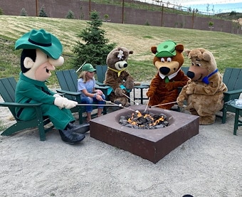 Community Firepit at Jellystone Park™ Milton