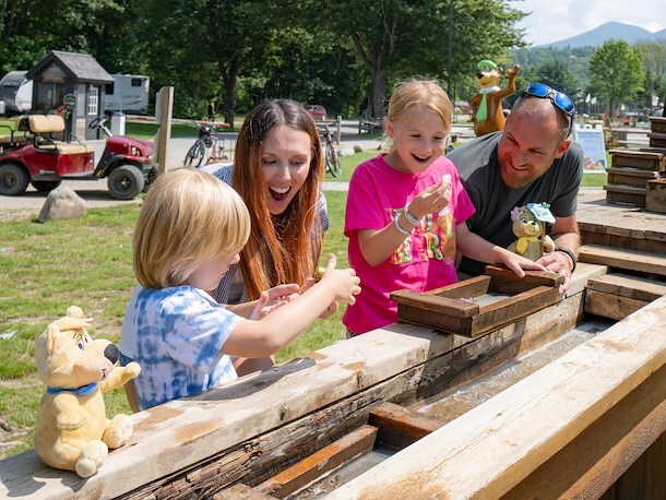 Gem Mining at Jellystone Park