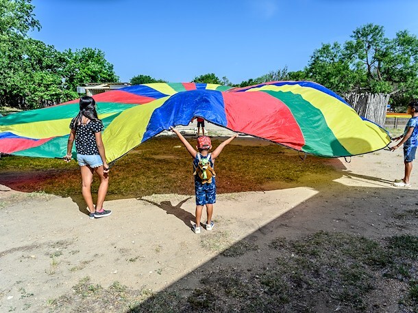 Outdoor Games at Jellystone Park