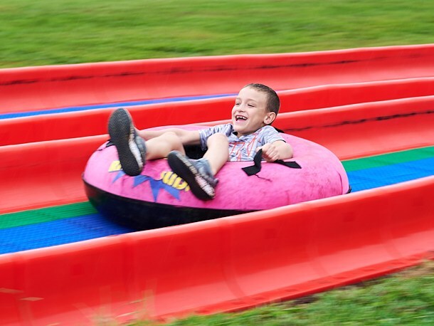 Snowless Tubing at Jellystone Park