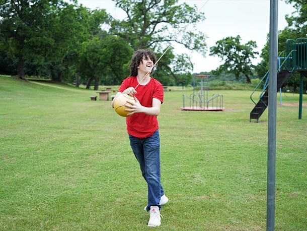 Tetherball at Jellystone Park