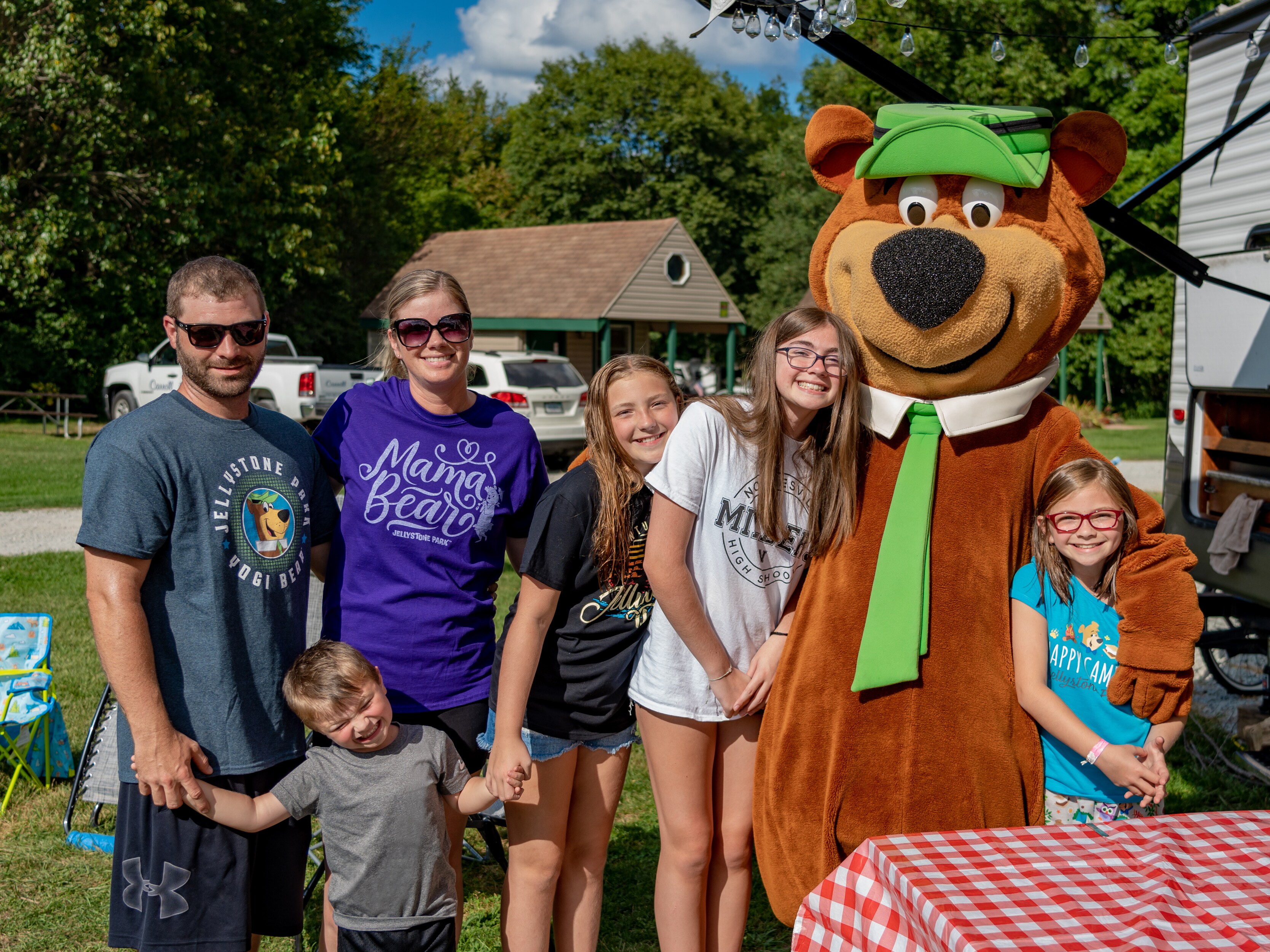 Activities and Characters of Jellystone Park™ Hocking Hills