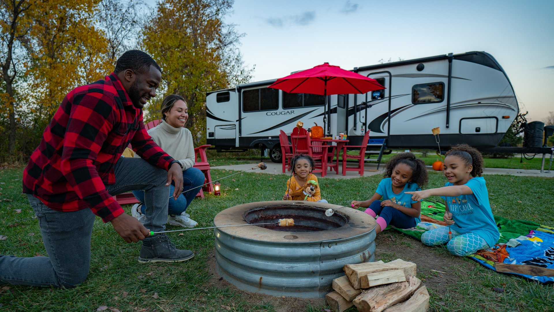 Sample the RV lifestyle without needing to drive, park, or set one up