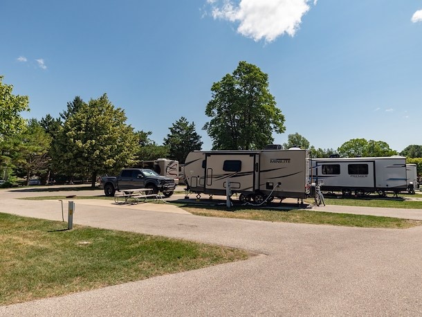 Pull-Thru Site at Jellystone Park