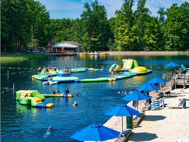 Swimming Lake at Jellystone Park