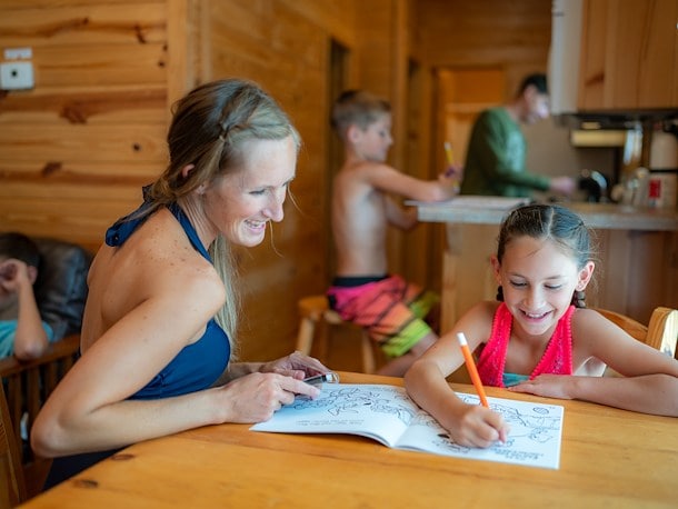 Lodging of Jellystone Park Caledonia