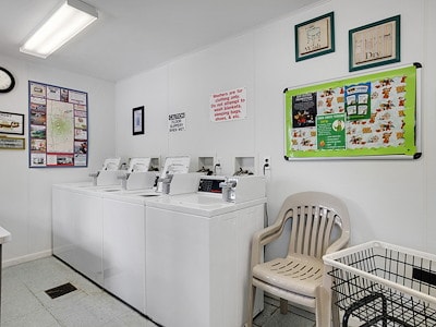 Laundry Facilities of Jellystone Park Caledonia