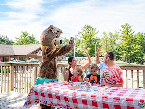 Donuts with Cindy Bear™ at Jellystone Park™ Pigeon Forge