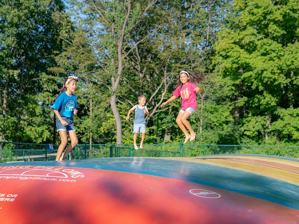 Jumping Pillow at Jellystone Park™ Watts Bar Lake