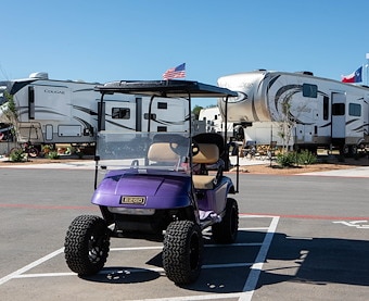 Golf Cart Rentals at Jellystone Park Austin North