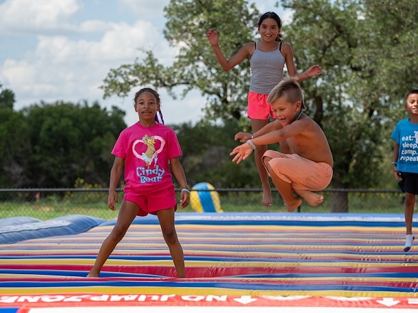 Jump Pad at Jellystone Park™ Austin North, Texas