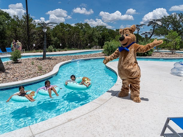 Lazy River nearby Jellystone Park Austin North