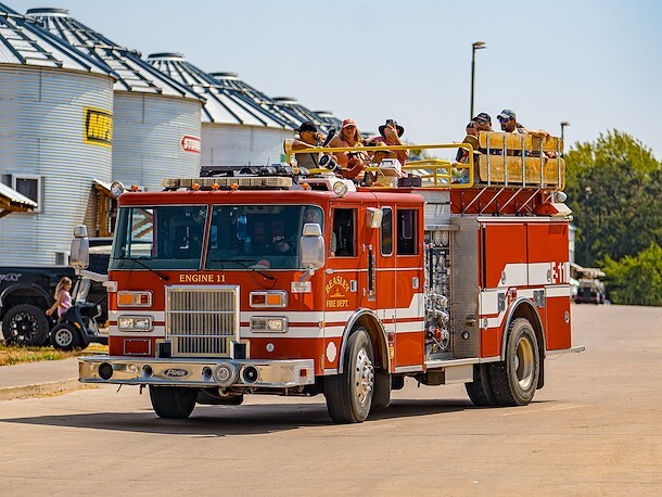 Fire Truck Ride at Jellystone Park™ North Texas
