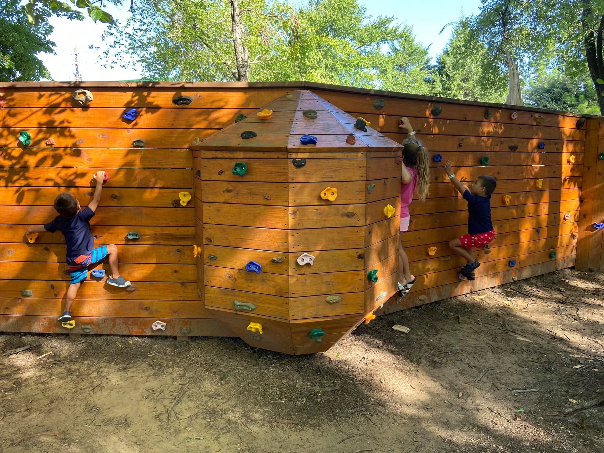 Climbing Wall in Jellystone Park™ North Texas