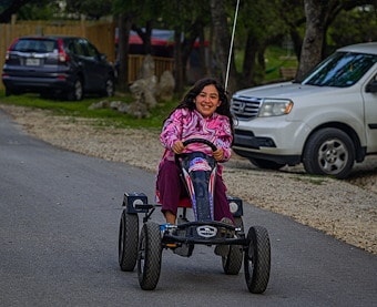 Pedal Cart Rentals at Jellystone Park™ Texas Hill Country