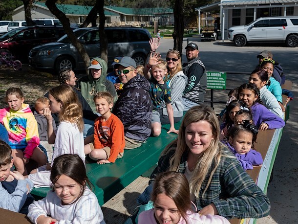 Wagon Rides at Jellystone Park™ Texas Hill Country