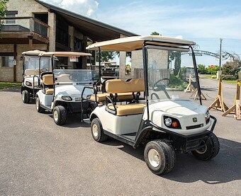 Golf Cart Rentals in Jellystone Park™ Guadalupe River