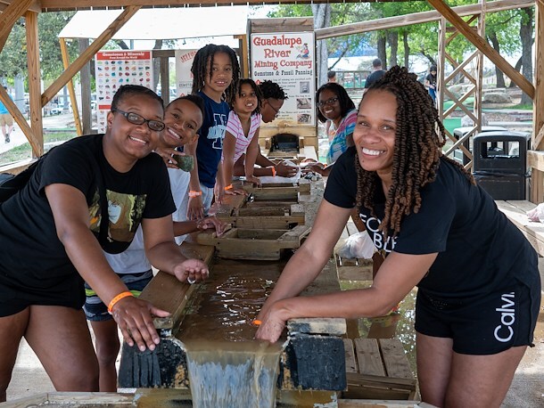 Gem Mining at Jellystone Park™ Guadalupe River