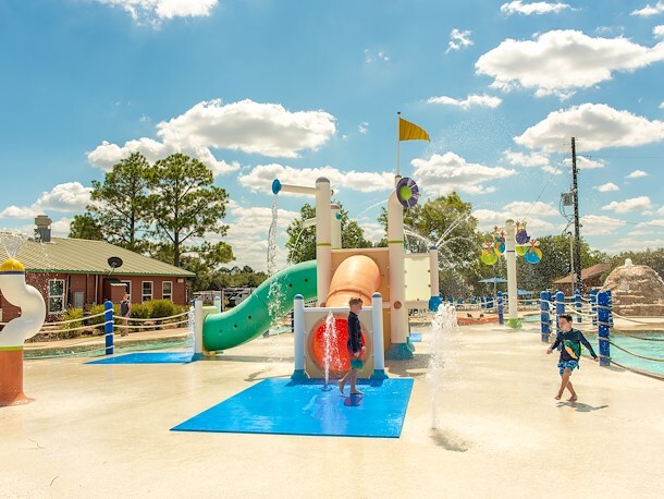 Splash Pad at Jellystone Park™ Houston West