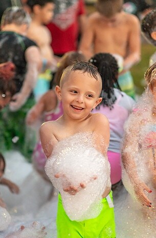 Foam Parties at Jellystone Park™ Houston West