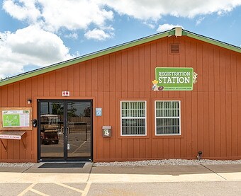 Registration Station at Jellystone Park™ Houston West