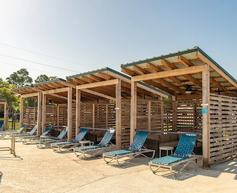 Cabana Rentals at Jellystone Park™ Houston West