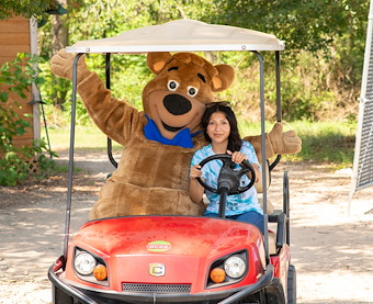 Limo Cart at Jellystone Park™ Houston West