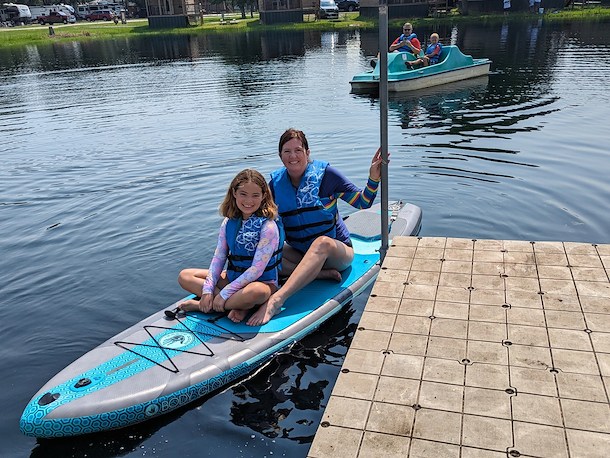 Stand Up Paddle Boards at Jellystone Park™ Houston West