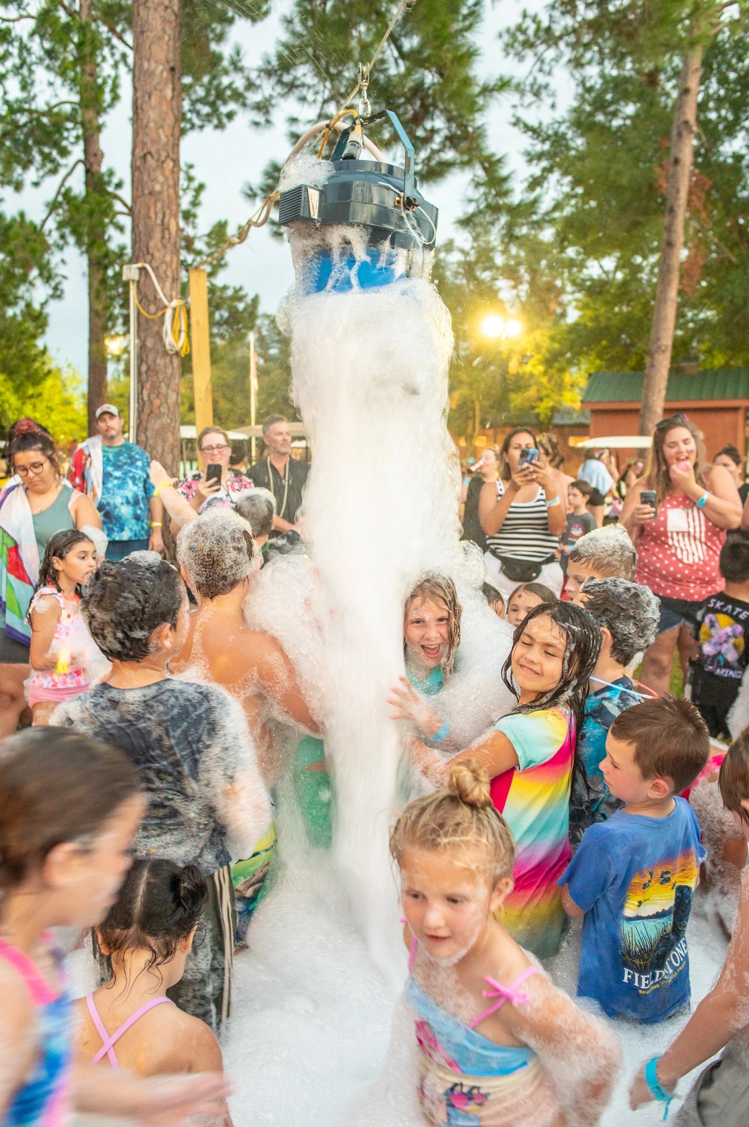 Foam Parties at Jellystone Park Waller
