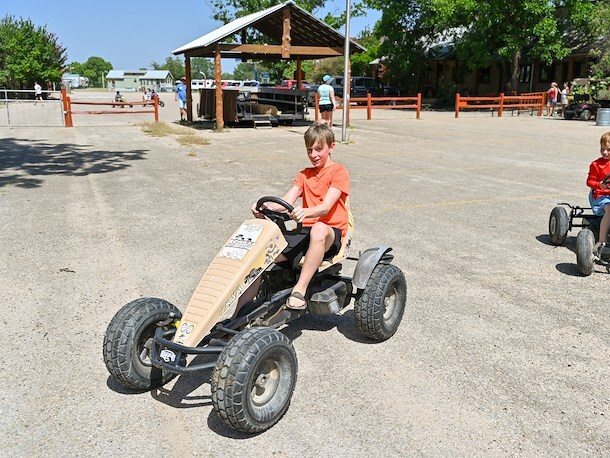 Pedal Cart in Jellystone Park™ Texas Wine Country