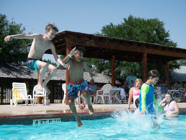 Swimming Pool at Jellystone Park™ Texas Wine Country