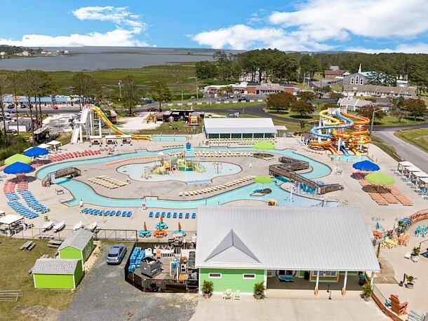 Maui Jack's Waterpark nearby Jellystone Park™ Chincoteague Island