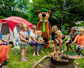 Resort Fire Pit at Jellystone Park™ Chincoteague Island