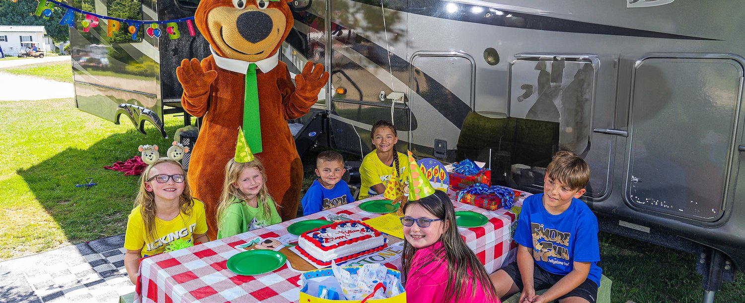 Yogi Bear Birthday Bash at Jellystone Park™ Shenandoah Valley