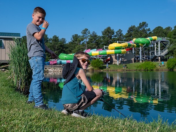 Fishing Pond at Jellystone Park™ Shenandoah Valley