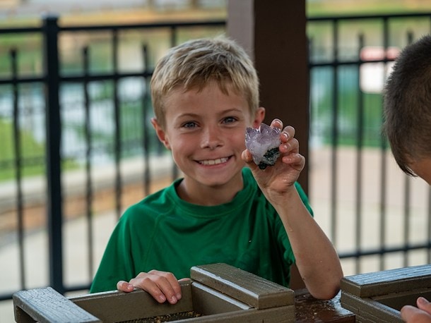 Gem Mining at Jellystone Park™ Shenandoah Valley