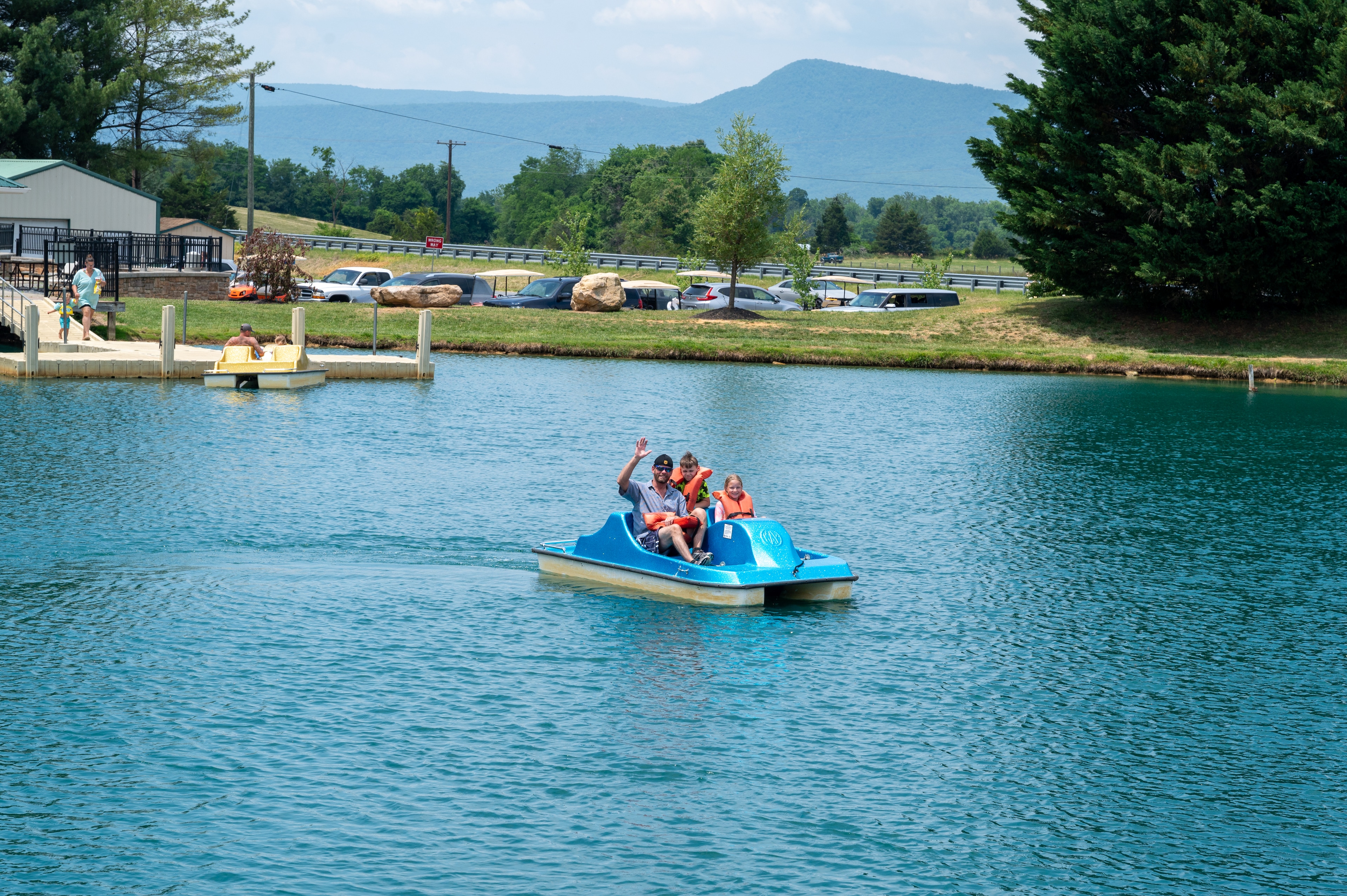 Pedal Boats at Jellystone Park™ Shenandoah Valley