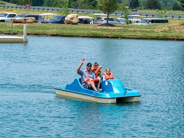 Pedal Boats at Jellystone Park™ Shenandoah Valley