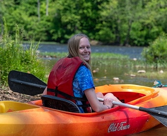 Lake/Water Access at Jellystone Park™ Natural Bridge