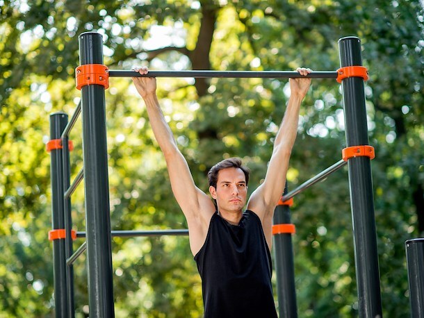Outdoor Gym at Jellystone Park™ Williamsburg, Virginia 