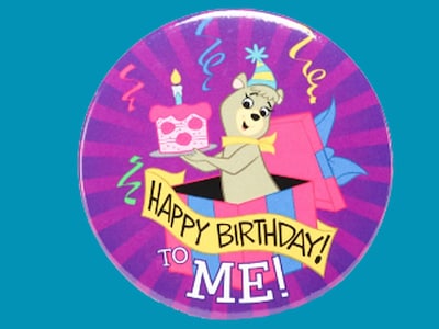 Cindy Bear Button