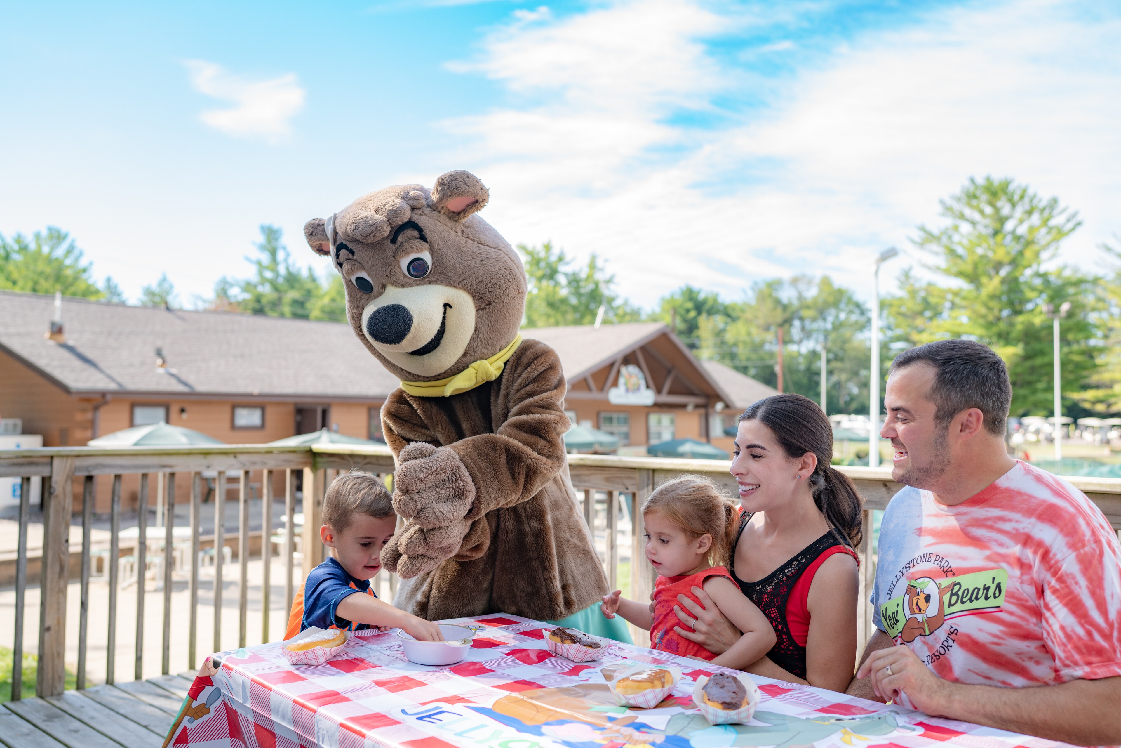 A snack from your favorite character at Jellystone Park™ Milton