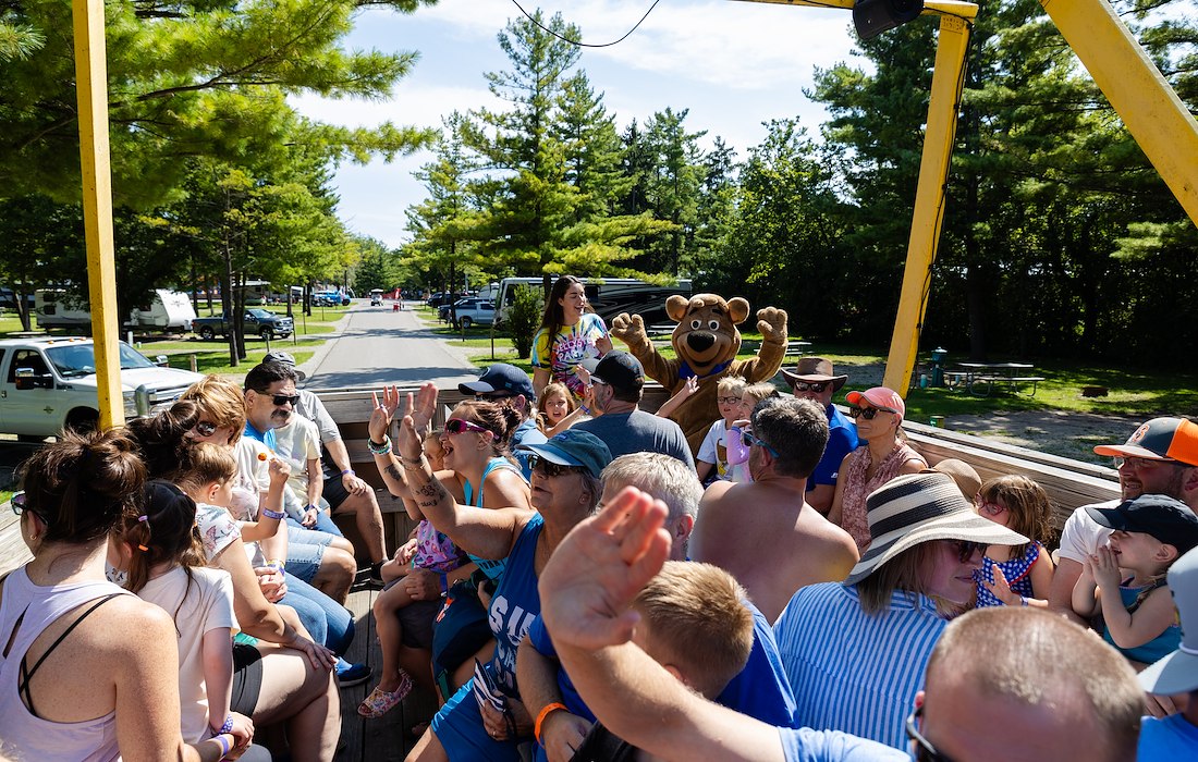 Hey Rides! at Jellystone Park Caledonia