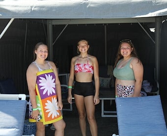 Pool Cabana Rental in Jellystone Park™ Williamsport