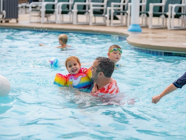 Leisure Pool at Jellystone Park, Caledonia