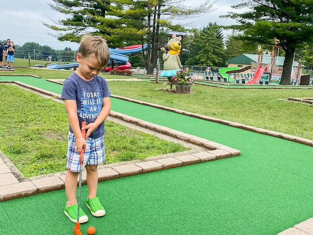 Mini Golf nearby Jellystone Park, Caledonia