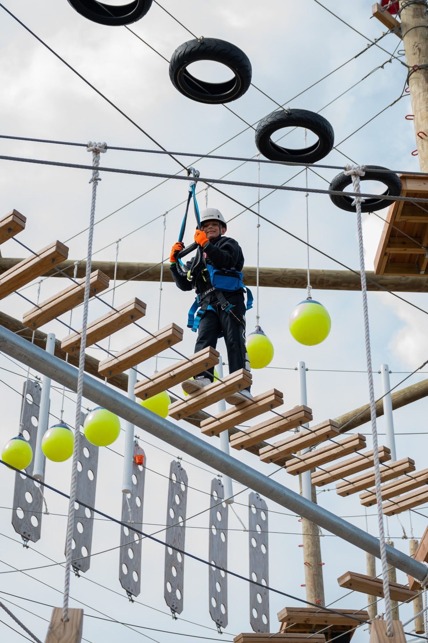 Bear Paw Ropes Course near Jellystone Park Caledonia, WI 