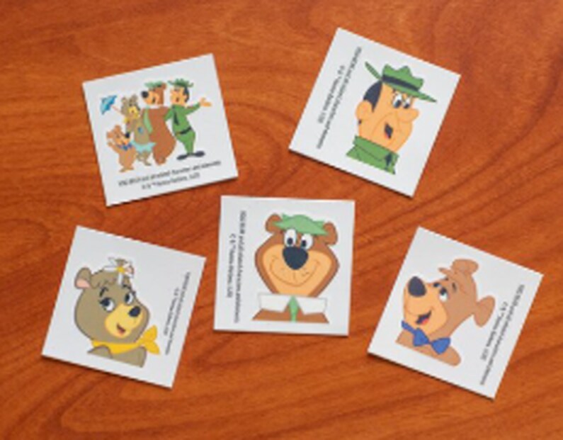 Assorted 4 packs of Character tattoos 