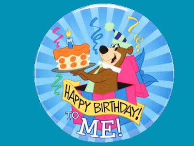Yogi Bear Button